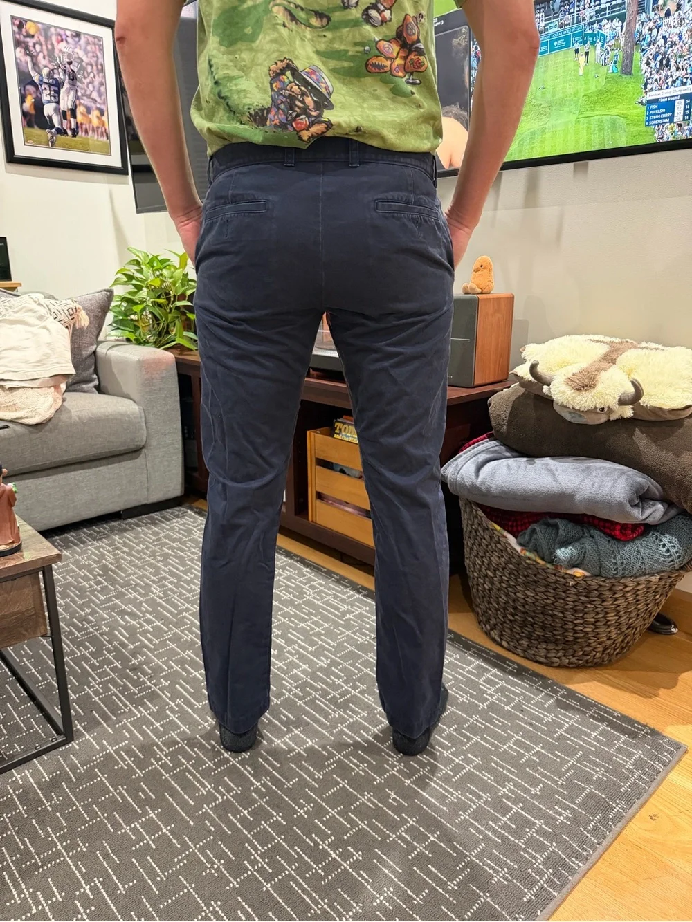J. Crew Slim Navy Chino Pants